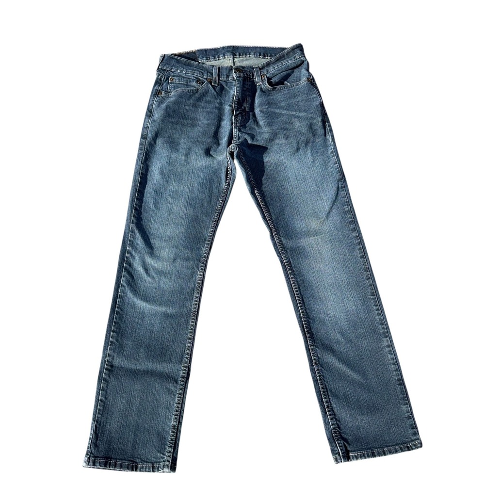 Levis 559 Relaxed Straight Jeans Mens 29x30 Medium Wash Blue Denim Pants Used